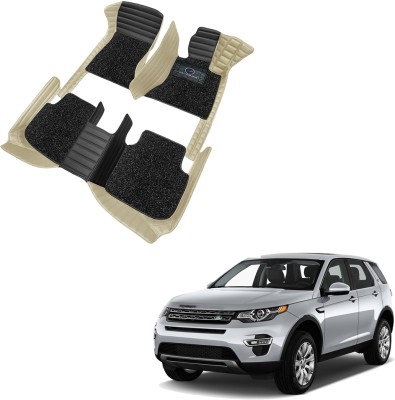 AutoFurnish Leatherite 9D Mat For  Land Rover Discovery Sport HSE (7 Seater)(Black, Beige)