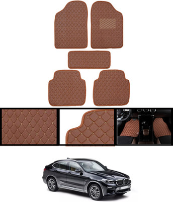 MSNP Leatherite Standard Mat For  BMW X4(Brown)