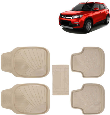 Kingsway PVC Tray Mat For  Maruti Suzuki Vitara Brezza(Beige)