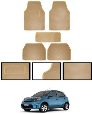 monolive Fabric Standard Mat For  Nissan Micra Active(Beige)
