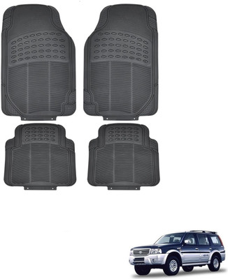 KOZDIKO Rubber Standard Mat For  Ford Endeavour(Black)