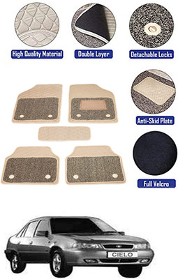 MATIES PVC 7D Mat For  Maruti Suzuki Cielo(Beige)