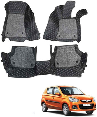 TOFIT ENTERPRISE Leatherite 7D Mat For  Maruti Suzuki Alto K10(Black)