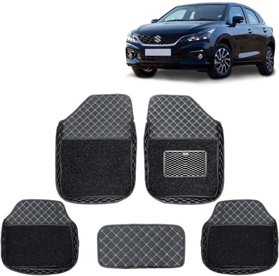 KUNTAIL ENTERPRISES Leatherite 7D Mat For  Maruti Suzuki Baleno(Black)