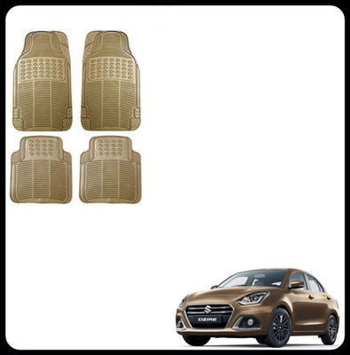 SEMAPHORE PVC, Rubber Standard Mat For  Maruti Swift Dzire(Beige)