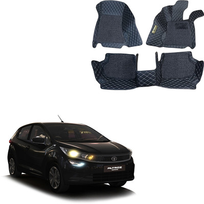 Autozing Leatherite 7D Mat For  Tata Altroz(Black)