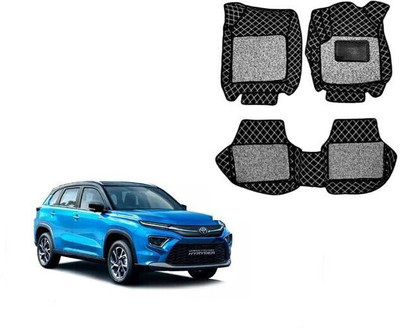 Autorepute Leather 7D Mat For  Toyota Urban Cruiser Hyryder(Black)