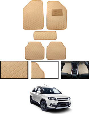 ABJD Leatherite Standard Mat For  Vitara Brezza(Beige)