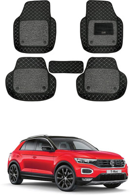 RKPSP Leatherite 7D Mat For  Volkswagen Universal For Car(Black)
