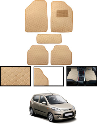 AYW Leatherite Standard Mat For  Toyota i10(Beige)