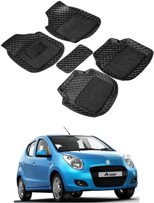 arneja trading company Leatherite 7D Mat For  Maruti Suzuki A-Star(Black)