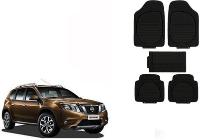 Autorepute Rubber Standard Mat For  Nissan Terrano(Black)