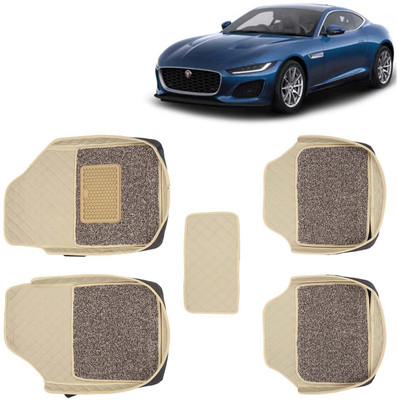 Kingsway Leatherite 7D Mat For  Jaguar F-TYPE(Beige)