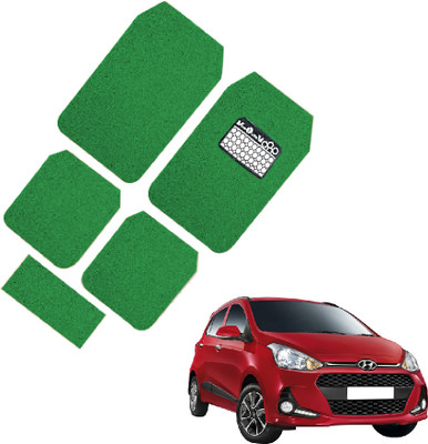 INSURE AUTOMOTIVE PVC Standard Mat For  Hyundai i10(Green)