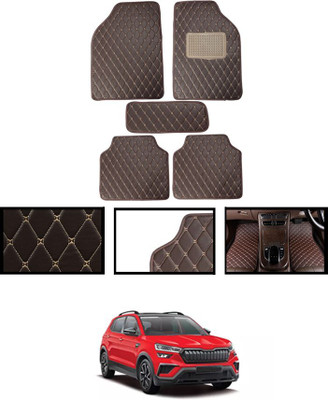 zplus Leatherite Standard Mat For  Hyundai Kushaq(Beige)