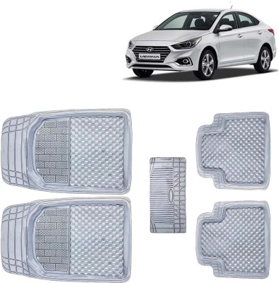 Kingsway PVC Tray Mat For  Hyundai Verna(Clear)