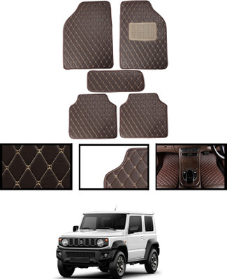 ABJD Leatherite Standard Mat For  Maruti Jimny(Brown)