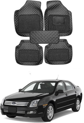 Arnejaa Leatherite 7D Mat For  Ford Fusion(Black)