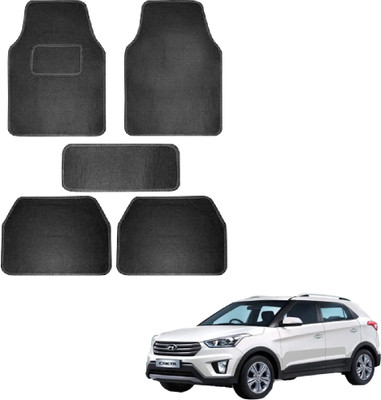 INSURE AUTOMOTIVE Vinyl Standard Mat For  Hyundai Creta(Black)