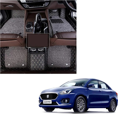 auto universe Leatherite 7D Mat For  Maruti Suzuki Swift Dzire(Black)