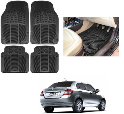 ROSHNEER ENTERPRISES Rubber Standard Mat For  Maruti Swift Dzire(Black)
