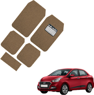 INSURE AUTOMOTIVE PVC Standard Mat For  Hyundai Xcent(Black)