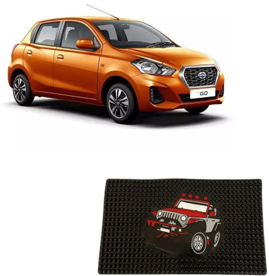 ARNEJA Rubber Standard Mat For  Datsun Go(Black)