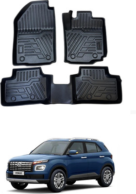 Arnejae TPV 9D Mat For  Hyundai Venue(Black)
