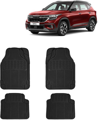 Kingsway PVC Standard Mat For  Kia Universal For Car(Black)