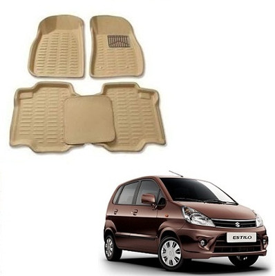 KBTR Plastic 3D Mat For  Maruti Suzuki Zen Estilo(Beige)