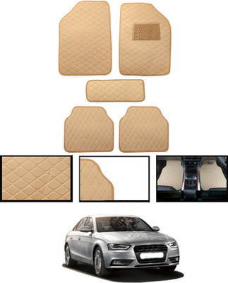 MSNP Leatherite Standard Mat For  Audi S4(Beige)