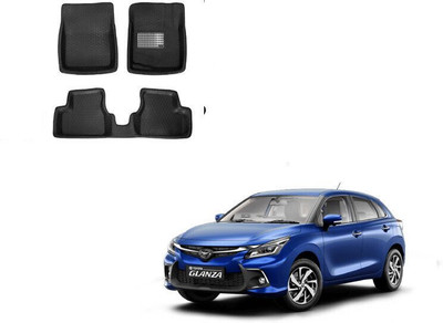 Autorepute Leather 5D Mat For  Toyota Glanza(Black)