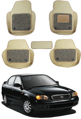 RKPSP Leatherite 7D Mat For  Maruti Suzuki Baleno(Beige)