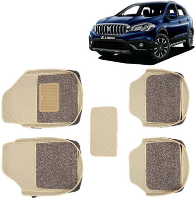Kingsway Leatherite 7D Mat For  Maruti Suzuki S-Cross(Beige)
