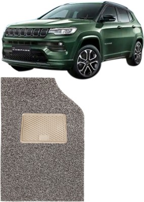 Kingsway PVC Standard Mat For  Jeep Compass(Beige, Brown)