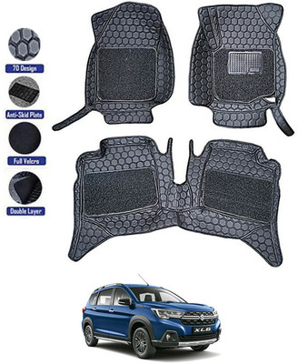 AYW Leatherite 7D Mat For  Maruti Suzuki XL6(Black)