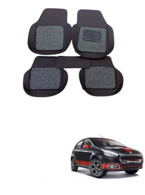 arneja trading company Leatherite 7D Mat For  Fiat Abarth Punto(Black)