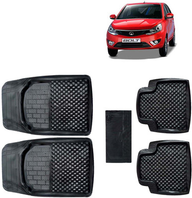 Kingsway PVC Tray Mat For  Tata Bolt(Black)