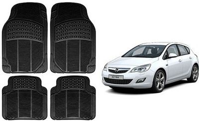 SLSHILPA Rubber Standard Mat For  Opel Astra(Black)