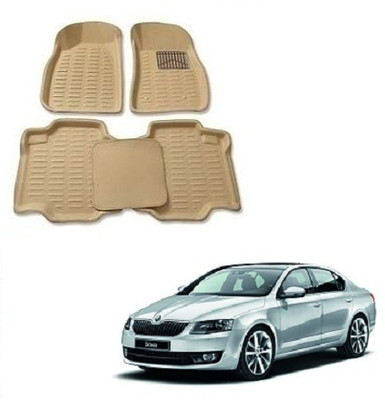 KBTR Plastic 3D Mat For  Skoda Octavia(Beige)