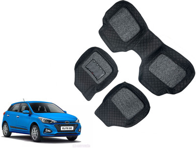 AUTO PEARL Leatherite 7D Mat For  Hyundai Elite i20(Black)