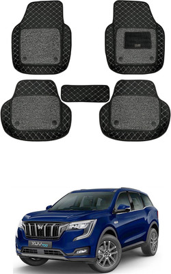MATIES Leatherite 7D Mat For  Mahindra Universal For Car(Beige)