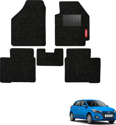 elegant PVC Standard Mat For  Hyundai Elite i20(Black)