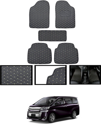 MATIES Leatherite Standard Mat For  Toyota Vellfire(Black)
