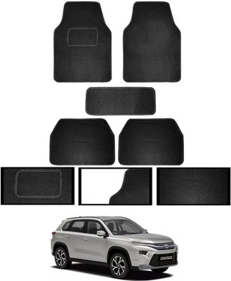 MSNP Fabric Standard Mat For  Universal For Car(Black)
