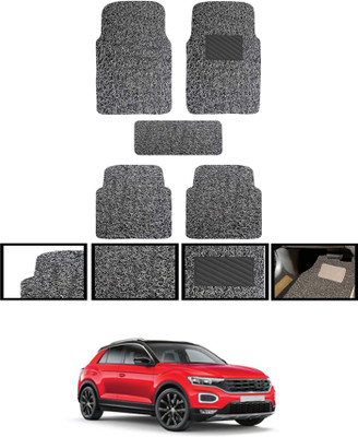 MSNP PVC Standard Mat For  Volkswagen Universal For Car(Black)