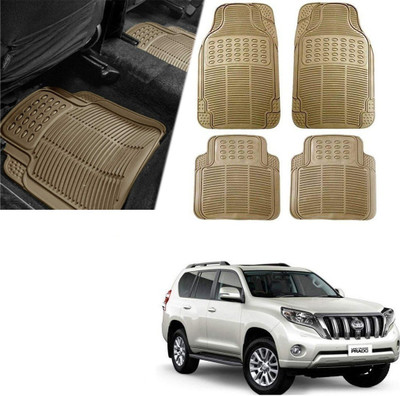 Znee Smart Rubber Standard Mat For  Universal For Car(Beige)