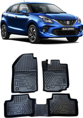 ARNEJA TPV 9D Mat For  Maruti Suzuki Baleno(Black)