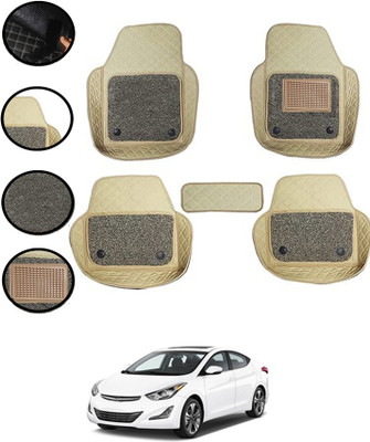 MSNP Leatherite 7D Mat For  Hyundai Elantra(Beige)