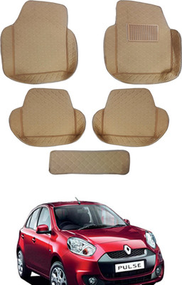 MATIES Leatherite 7D Mat For  Renault Pulse(Beige)